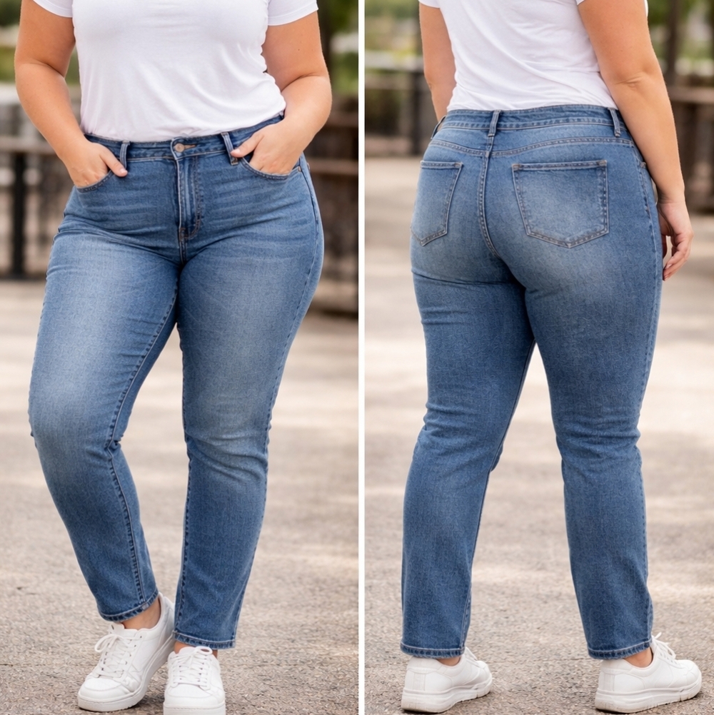 Molly & Isadora Women’s Jeans – Size 16Straight Leg